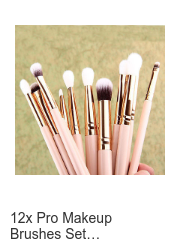 12x Pro Makeup Brushes Set Foundation Powder Eyeshadow Eyeliner Lip Brush Tool