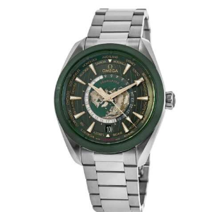New Omega Seamaster Aqua Terra 150m GMT Men's Watch 220.30.43.22.10.001